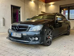 Schwarz Gebraucht 2013 Mercedes C200 AMG line Coupé | 11.800 € (Fairer Preis)