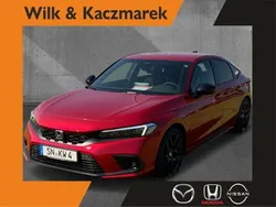 Premium crystal red Gebraucht 2024 Honda Civic Hybrid Limousine | 35.990 € (Etwas zu teuer)