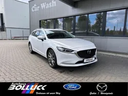 Weiß Gebraucht 2024 Mazda 6 Exclusive-Line Limousine | 27.490 € (Fairer Preis)