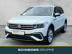 Pure white Gebraucht 2022 VW Tiguan Allspace Life SUV | 33.490 € (Fairer Preis)