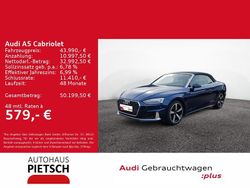 Navarrablau metallic Gebraucht 2024 Audi A5 Cabriolet Advanced Cabrio | 43.990 € (Fairer Preis)