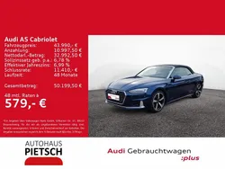 Navarrablau metallic Gebraucht 2024 Audi A5 Cabriolet Advanced Cabrio | 43.990 € (Fairer Preis)