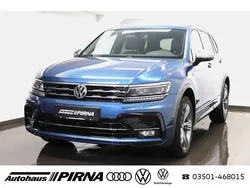 Blue silk metallic (metallic) Gebraucht 2020 VW Tiguan Allspace Highline SUV | 34.500 € (Etwas zu teuer)