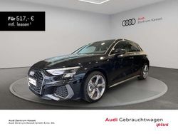 Mythosschwarz metallic Gebraucht 2024 Audi A3 S-Line Limousine | 37.990 € (Teuer)