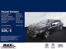 Schwarz Gebraucht 2025 VW Passat Elegance Kombi | 36.889 € (Superpreis)