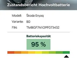 Grau Gebraucht 2023 Skoda Enyaq iV Lounge SUV | 43.650 € (Fairer Preis)