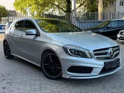 Silber Gebraucht 2014 Mercedes A220 AMG line Limousine | 14.950 € (Fairer Preis)