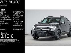 Schwarz Neu 2025 VW Taigo R-line SUV | 37.080 € (Teuer)