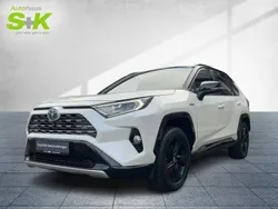 Novaweiß perleffekt / dach schwarz (weiß) Gebraucht 2019 Toyota RAV4 Hybrid Style SUV | 31.900 € (Etwas zu teuer)
