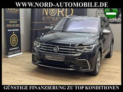 Deep black perleffek (metallic) Gebraucht 2022 VW Tiguan Allspace R-line SUV | 37.900 € (Fairer Preis)