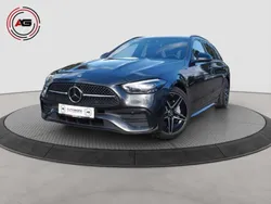Grau Gebraucht 2021 Mercedes C220 AMG line Kombi | 27.980 € (Fairer Preis)
