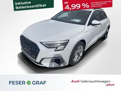 Weiß Gebraucht 2021 Audi A3 Sportback e-tron Advanced Limousine | 22.990 € (Fairer Preis)