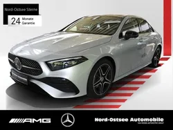 Silber metalliclack hightechsilber metallic Gebraucht 2024 Mercedes A200 AMG Limousine | 32.490 € (Fairer Preis)