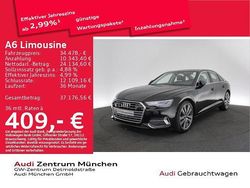 Mythosschwarz metallic Gebraucht 2023 Audi A6 Advanced Limousine | 34.478 € (Superpreis)