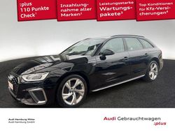 Mythosschwarz metallic Gebraucht 2021 Audi A4 S-Line Kombi | 26.450 € (Guter Preis)