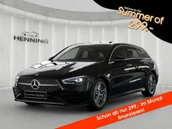 Schwarz Gebraucht 2024 Mercedes CLA200 Shooting Brake AMG line Kombi | 34.780 € (Etwas zu teuer)