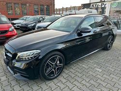 Schwarz Gebraucht 2019 Mercedes C180 AMG line Limousine | 23.950 € (Fairer Preis)