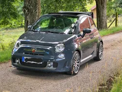 Grau Gebraucht 2015 Fiat 500C Abarth Cabrio | 15.000 € (Fairer Preis)