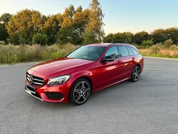 Rot Gebraucht 2016 Mercedes C220 AMG line Kombi | 19.850 € (Fairer Preis)
