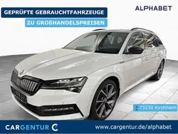 Moonweiß perleffekt Gebraucht 2021 Skoda Superb SportLine Kombi | 23.190 € (Guter Preis)
