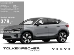 Vapour grey / metallic Gebraucht 2023 Volvo EC40 Plus SUV | 44.580 € (Teuer)