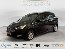 Schwarz Gebraucht 2019 Ford C-MAX Titanium Van / Kleinbus | 19.850 € (Teuer)