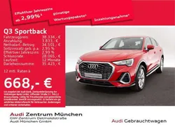 Tangorot metallic Gebraucht 2023 Audi Q3 S-Line SUV | 38.334 € (Guter Preis)