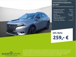 Stahlgrau Gebraucht 2022 DS Automobiles DS7 Crossback Performance Line Plus SUV | 24.990 € (Guter Preis)