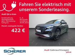 Taifungrau metallic (metallic) Gebraucht 2024 Audi Q4 e-tron Ambiente SUV | 43.690 € (Guter Preis)