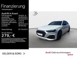 Gletscherweiß metallic Gebraucht 2024 Audi RS4 Ambiente Kombi | 79.920 € (Fairer Preis)