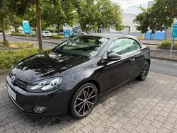Schwarz Gebraucht 2012 VW Golf Cabriolet Cabrio | 8.500 €
