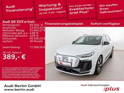 Gletscherweiß metallic Gebraucht 2024 Audi Q6 e-tron Ambiente SUV | 69.300 € (Fairer Preis)