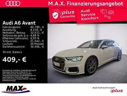 Gletscherweiß metallic (metallic) Gebraucht 2022 Audi A6 S-Line Kombi | 40.789 € (Guter Preis)