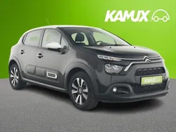Schwarz Gebraucht 2023 Citroën C3 PureTech Kleinwagen | 12.950 € (Superpreis)