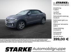 Rauchgrau metallic schwarz Neu 2025 VW T-Roc Cabriolet R-line Cabrio | 41.790 € (Guter Preis)