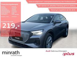 Grau Gebraucht 2023 Audi Q4 Sportback e-tron Comfort SUV | 23.790 € (Superpreis)