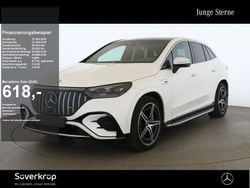 Weiss manufaktur diamantweiß bright (metallic) Gebraucht 2023 Mercedes EQE AMG 43 AMG SUV | 78.443 € (Fairer Preis)