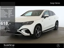 Weiss manufaktur diamantweiß bright (metallic) Gebraucht 2023 Mercedes EQE AMG 43 AMG SUV | 78.443 € (Guter Preis)
