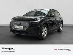 Mythosschwarz metallic Gebraucht 2022 Audi Q4 e-tron Basis SUV | 24.980 € (Fairer Preis)