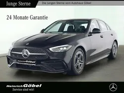 Obsidianschwarz Gebraucht 2024 Mercedes C300 AMG Limousine | 51.900 € (Teuer)