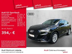 Schwarz Gebraucht 2021 Audi Q3 Sportback Sport SUV | 31.550 € (Fairer Preis)