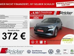 Blau (geysirblau metallic) Gebraucht 2023 Audi Q4 Sportback e-tron Comfort SUV | 33.949 € (Guter Preis)