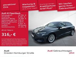 Grau Gebraucht 2021 Audi A3 Sportback Advanced Kleinwagen | 24.785 € (Fairer Preis)