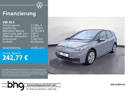 Mondsteingrau/schwarz Gebraucht 2021 VW ID.3 Pure Kleinwagen | 17.390 € (Guter Preis)