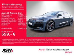 Magnetgrau Gebraucht 2025 Audi A6 e-tron S-Line Kombi | 69.730 € (Teuer)