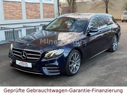 Blau Gebraucht 2020 Mercedes E200 AMG Limousine | 28.900 € (Etwas zu teuer)