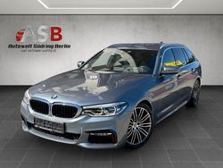Bluestone metallic Gebraucht 2017 BMW 520 M Sport Kombi | 25.699 € (Teuer)