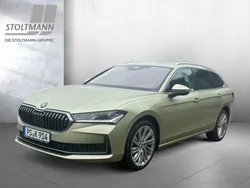 Ice tea yellow metallic Gebraucht 2024 Skoda Superb Selection Kombi | 39.999 € (Fairer Preis)