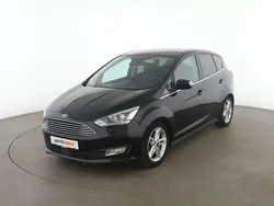 Schwarz Gebraucht 2017 Ford C-MAX Titanium Van / Kleinbus | 15.210 € (Teuer)