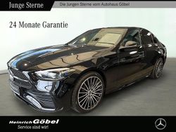 Schwarz Gebraucht 2025 Mercedes C220 AMG Limousine | 52.990 €